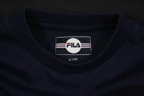 FILA Boys Navy Blue & White Two-Toned T-Shirt & Pants Set - Branded Original - Image 5