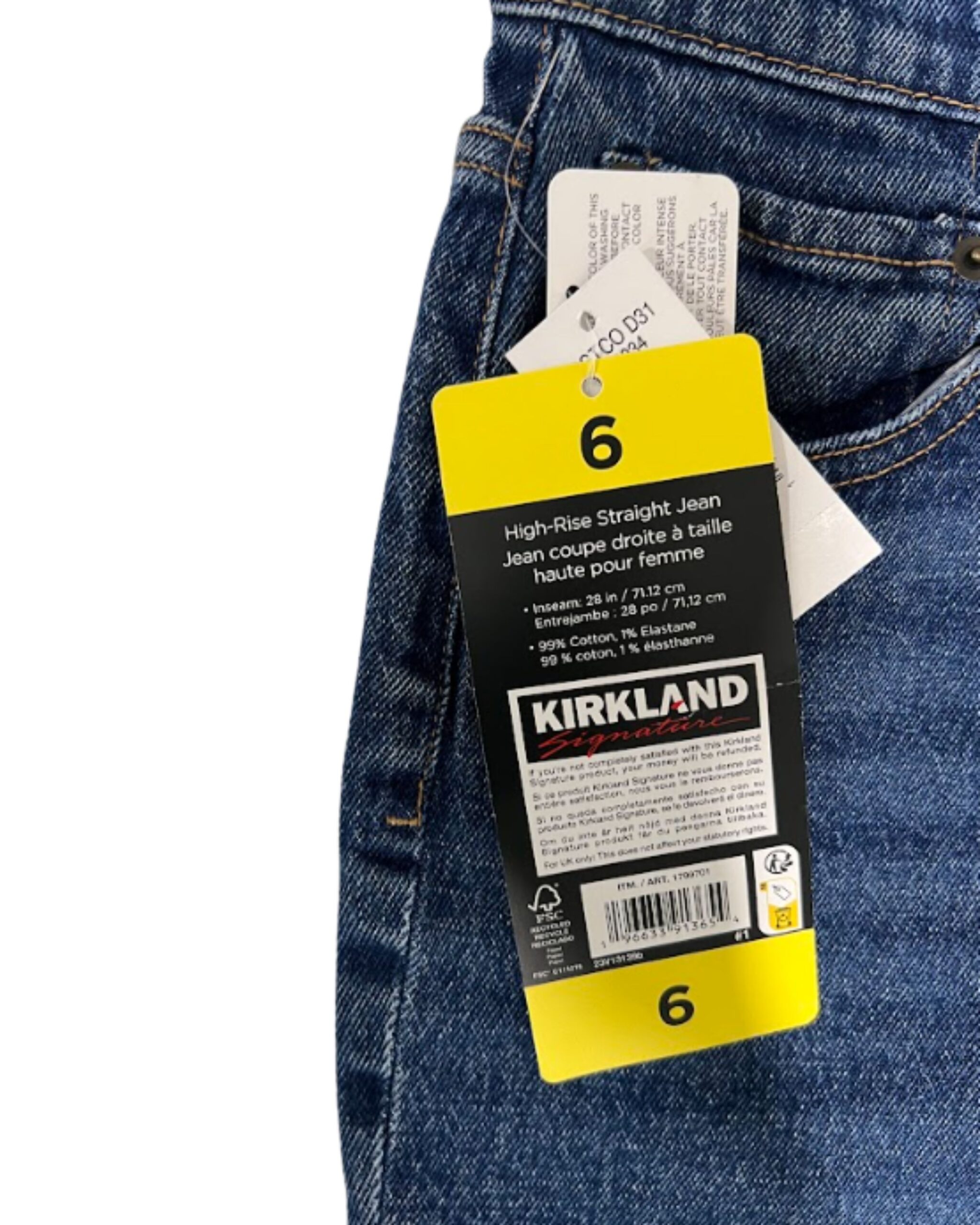 Kirkland Women's Denim Jeans - Branded Original - Image 5