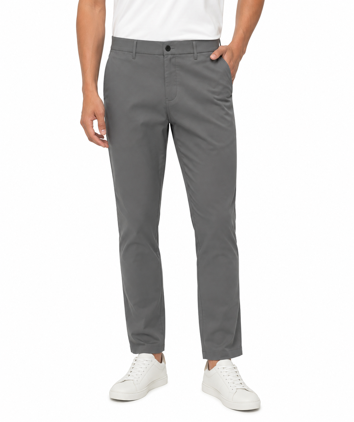 Banana Republic Men's Gray Pant - Branded Original