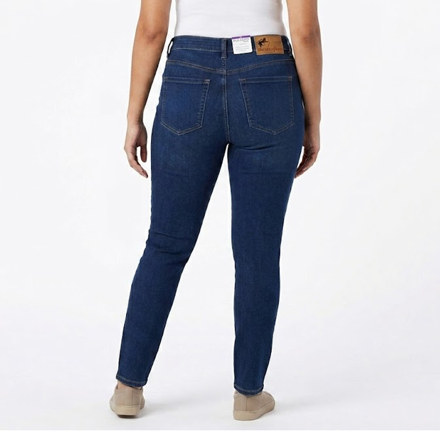 Parasuco Women's Blue Denim Jean - Branded Original - Image 2