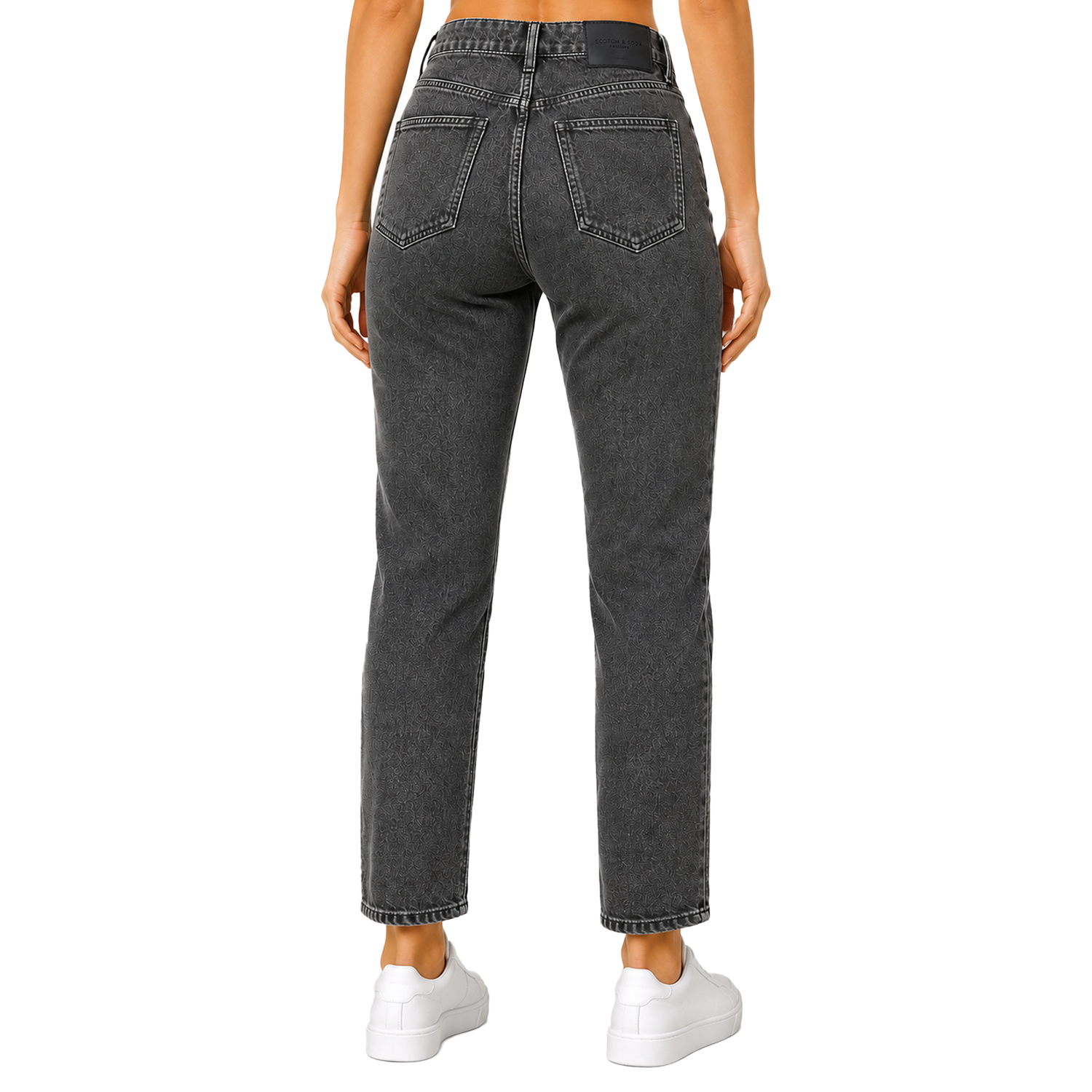 Scotch & Soda Amsterdam Women's Grey Pants - Branded Original - Image 2