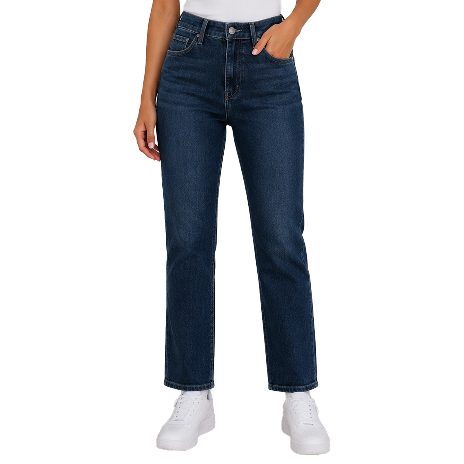 Buffalo Women's Dark Blue Denim Jean - Branded Original
