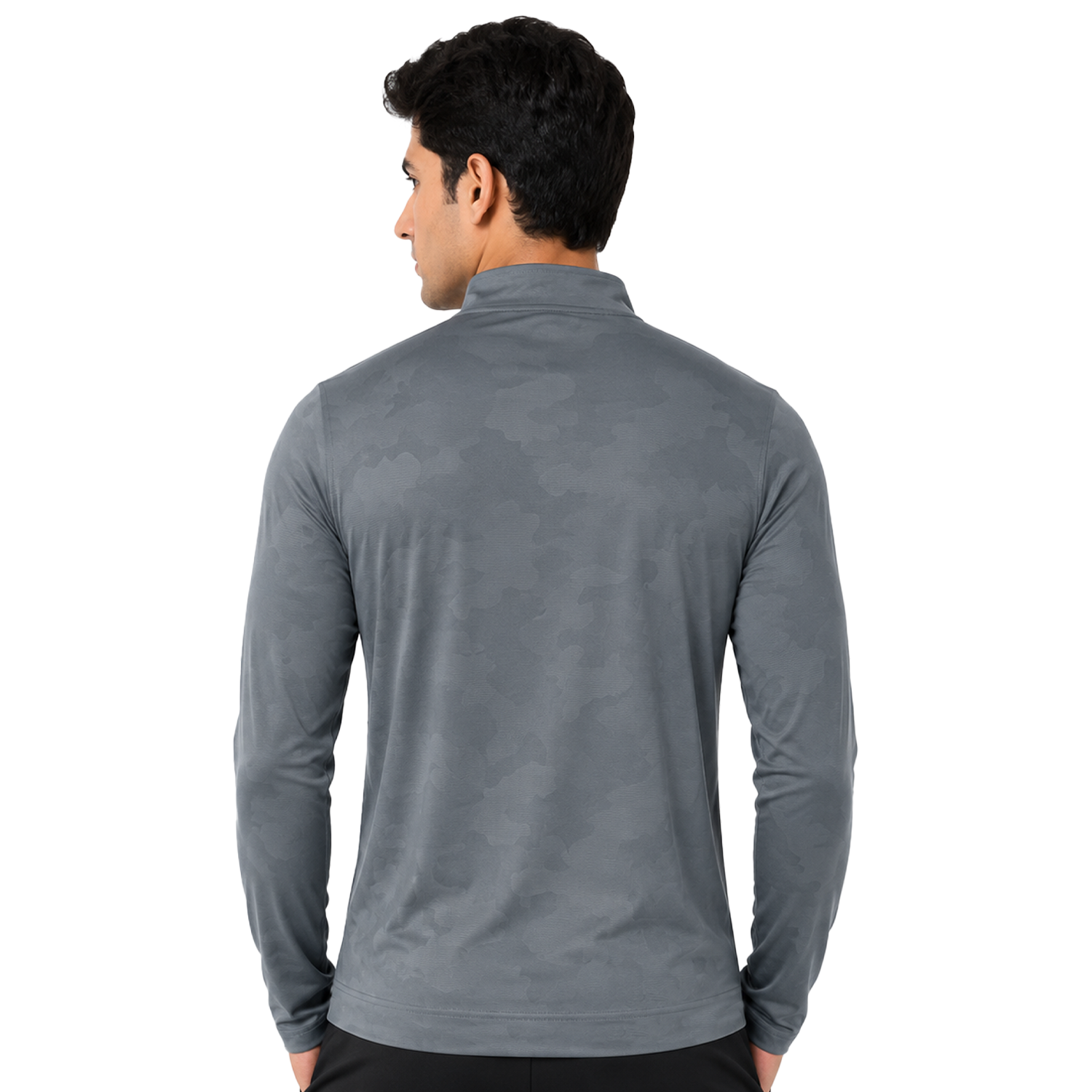 Kirkland Men's Grey T-Shirt (LS) - Branded Original - Image 2