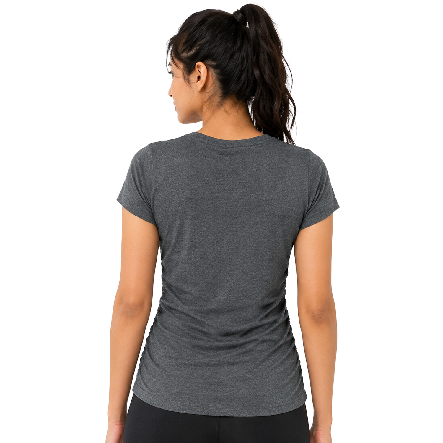 Bench Women's Grey T-Shirt (SS) - Branded Original - Image 2